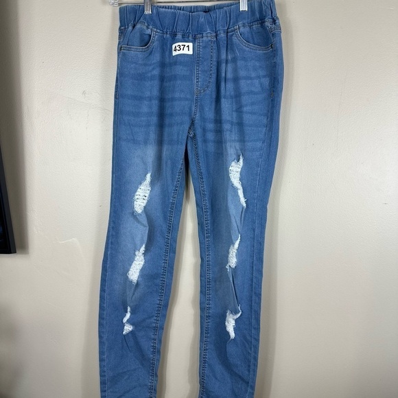 Nadine west large net. W-14 10-1/2 rise. 28-1/2 inseam. Pockets  elastic waist - Picture 2 of 10